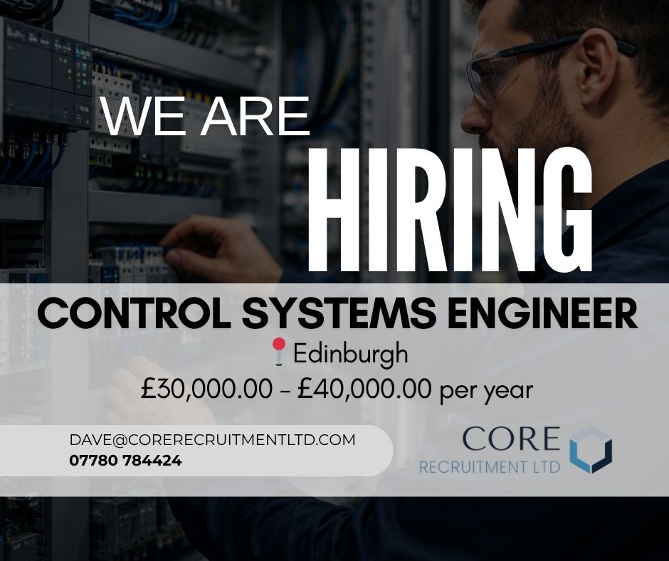 We are hiring CONTROL SYSTEMS ENGINEER!