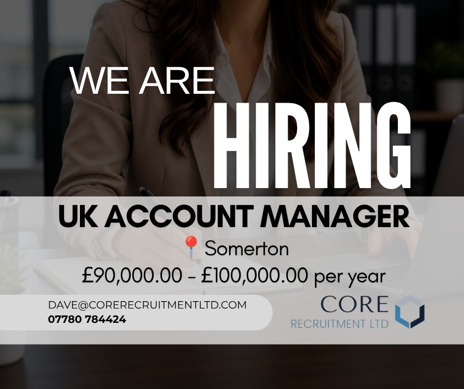 We are hiring UK ACCOUNT MANAGER!