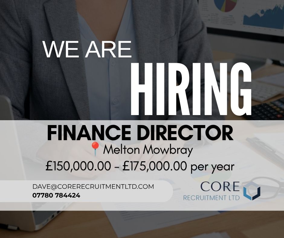 We are hiring FINANCE DIRECTOR!